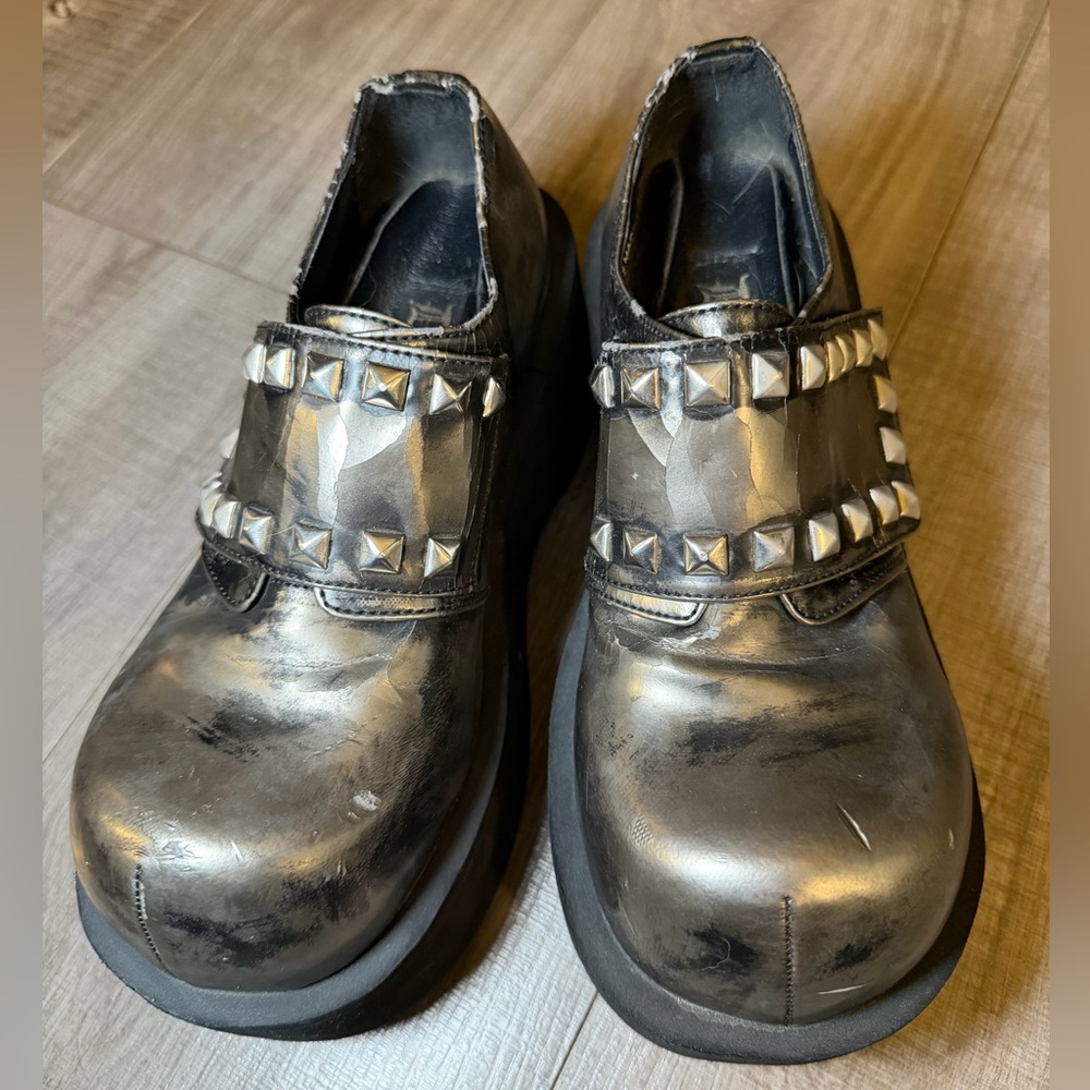 RARE Vintage 90s Y2K Demonia Platform Shoes – The Dank Shoe - Picture 12 of 15